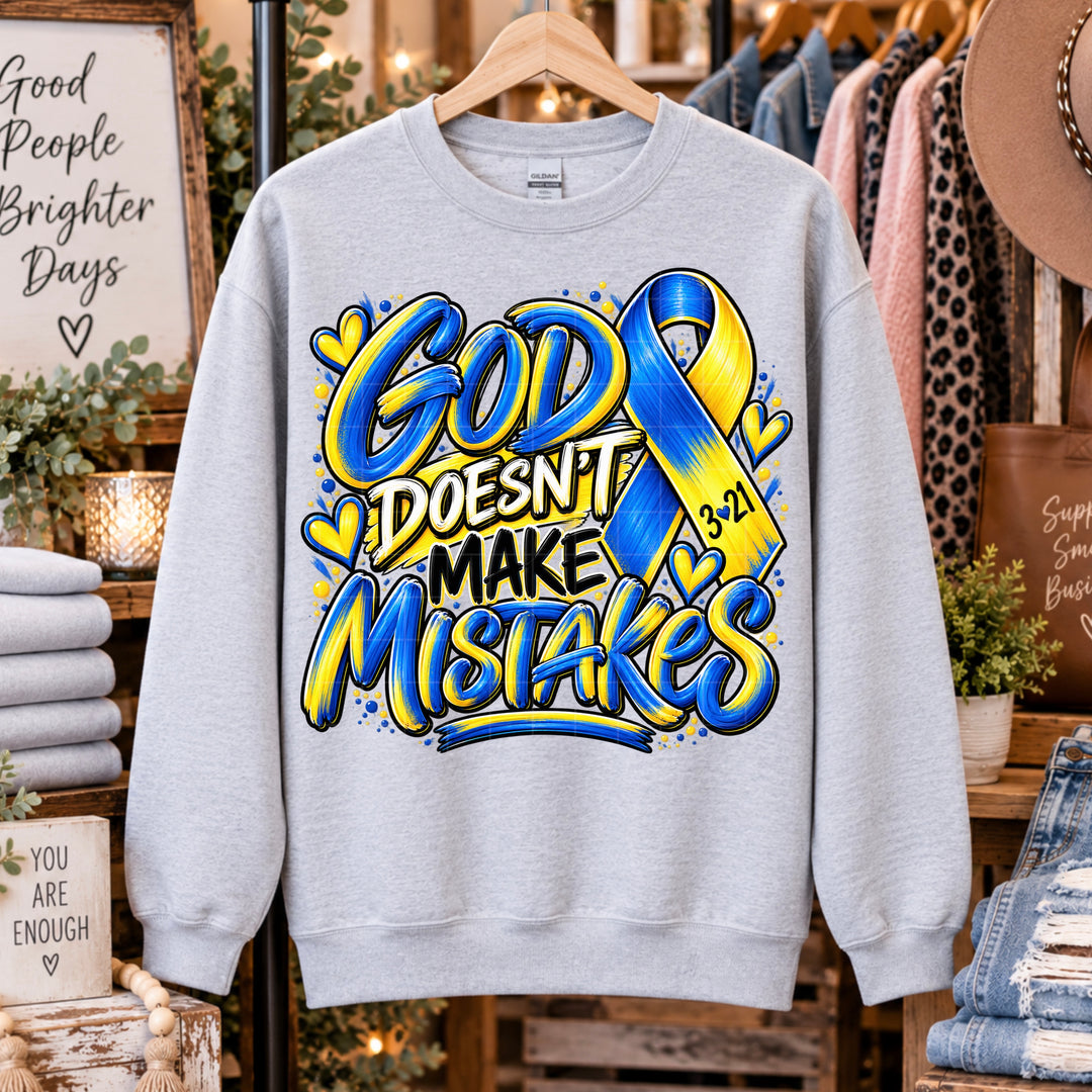 God Doesn’t Make Mistakes DTF Print