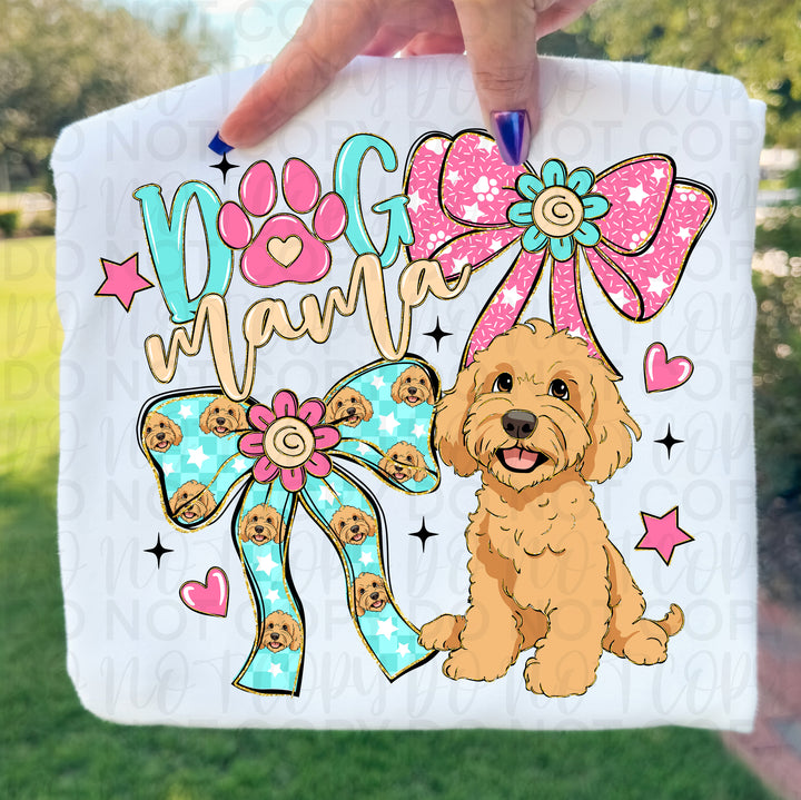 Dog Mama Breeds DTF Print