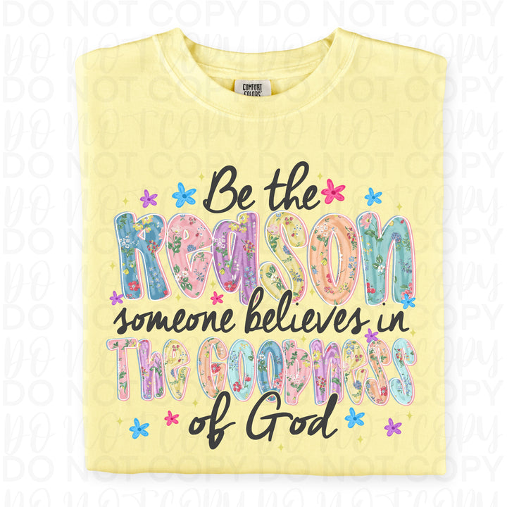 Goodness of God DTF Print