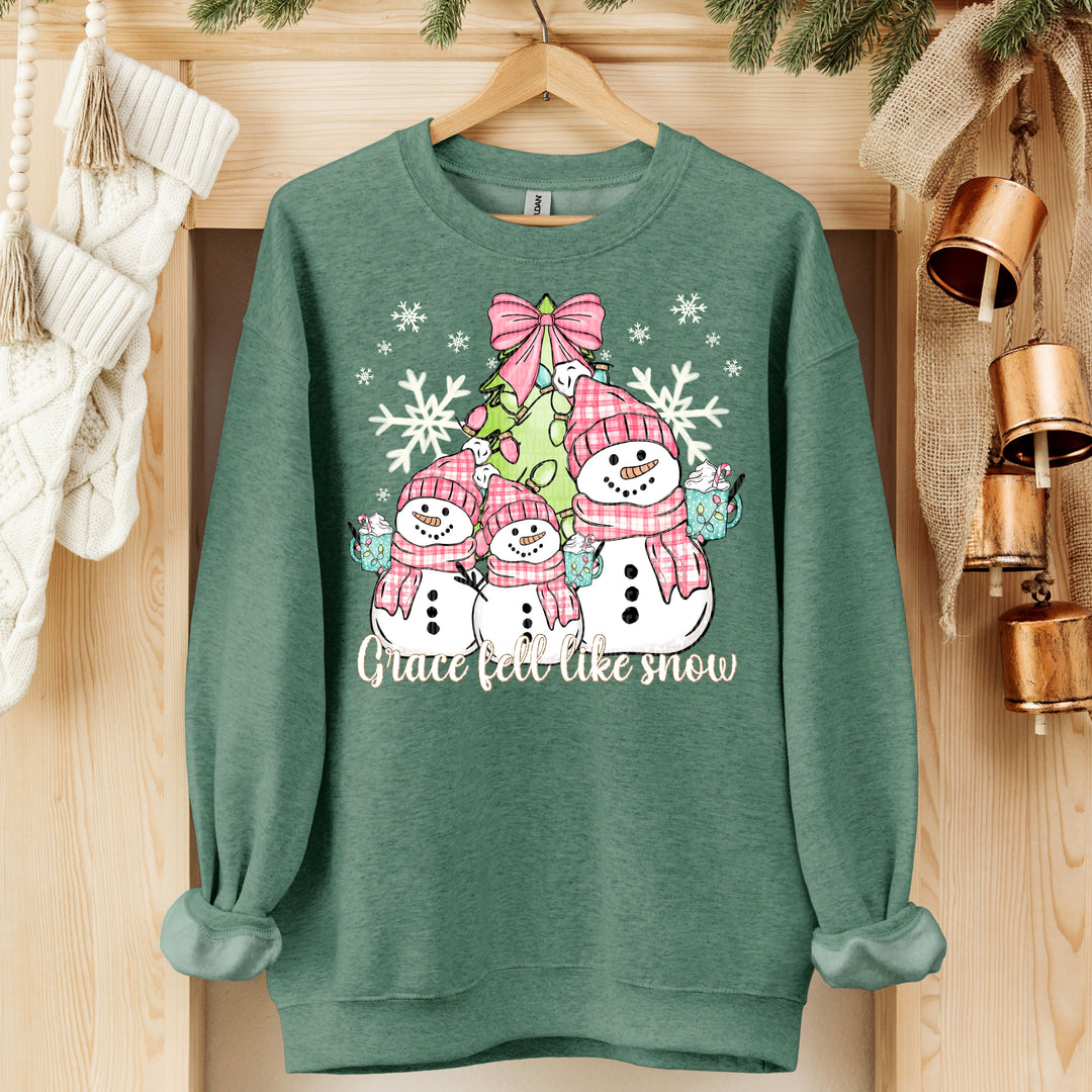 Grace Fell Like Snow DTF Print