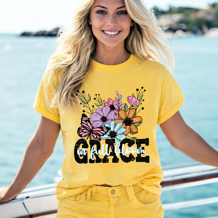 Grace In Full Bloom DTF Print