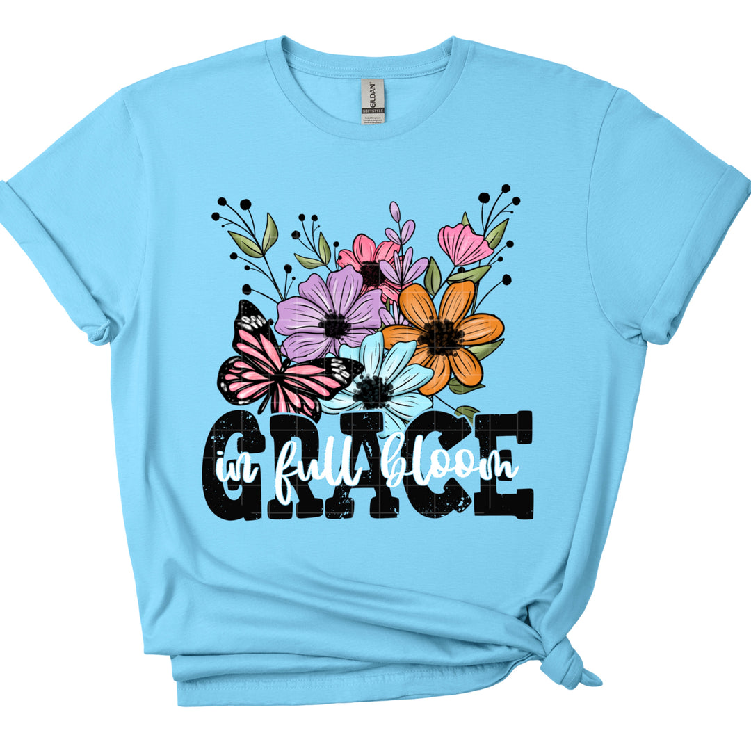 Grace In Full Bloom DTF Print