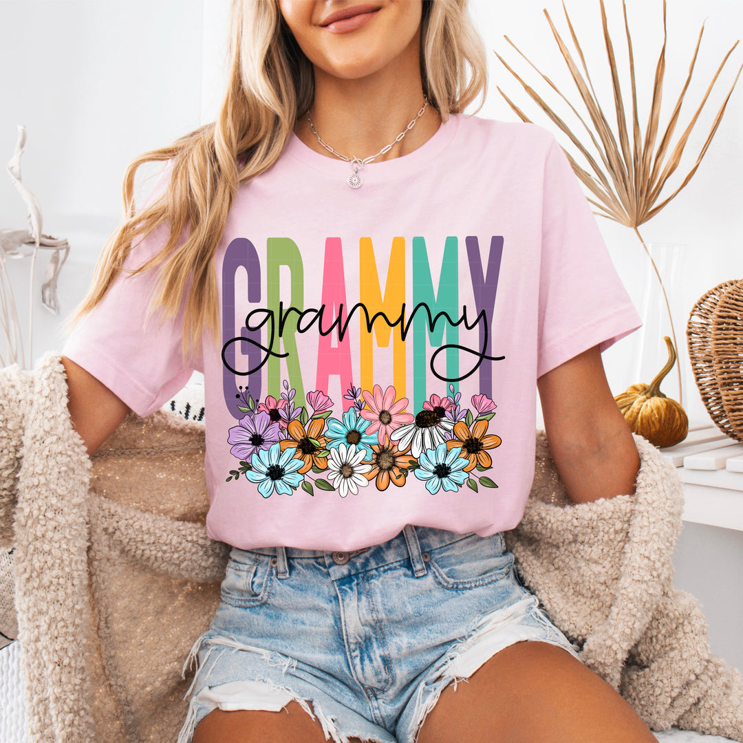 Spring Name Floral Collection DTF Print