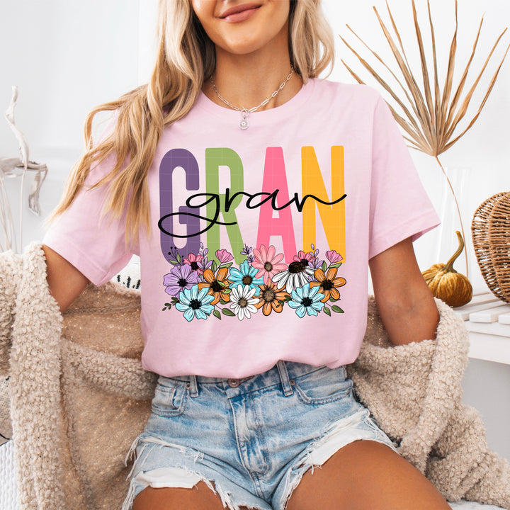 Spring Name Floral Collection DTF Print