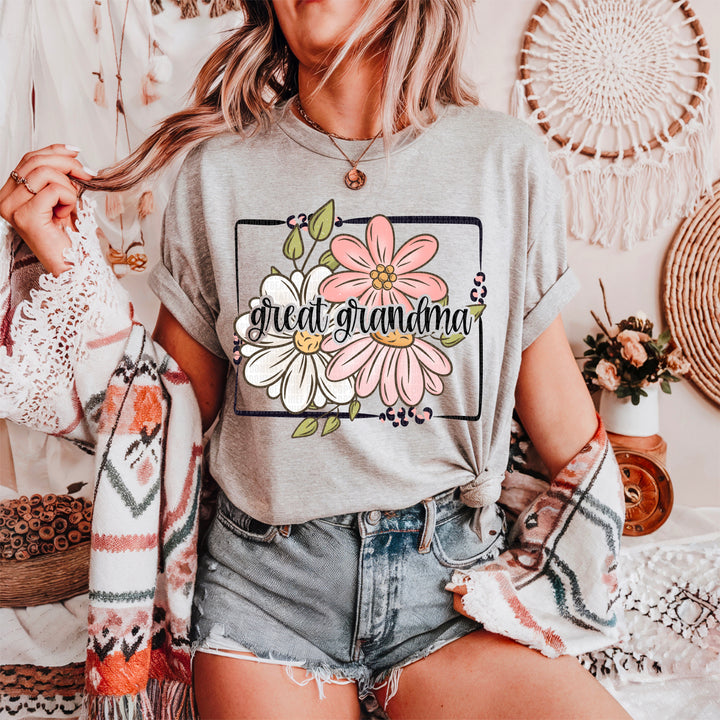 Floral Names Titles Collection DTF Print