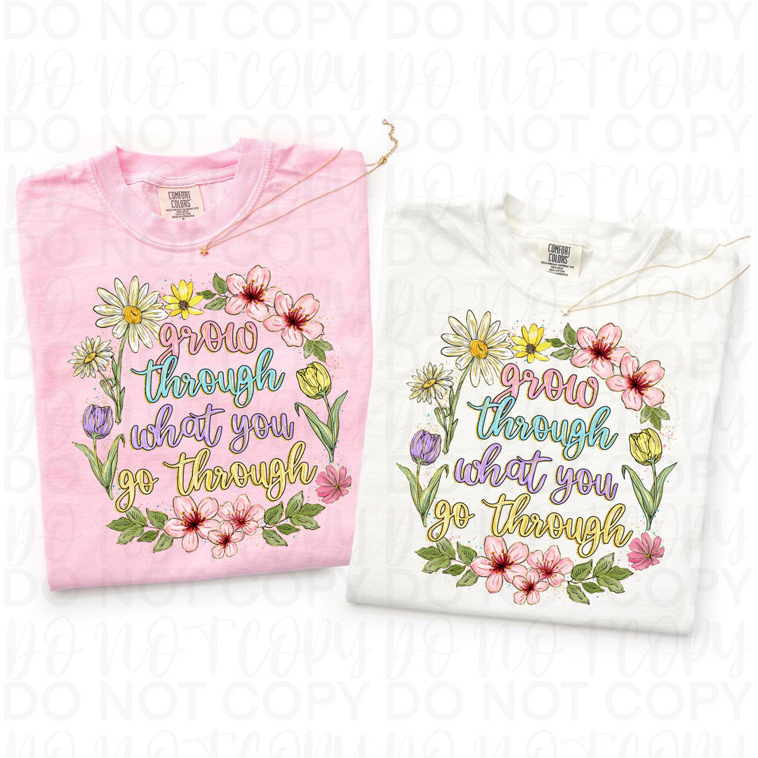 Grow Through DTF Print