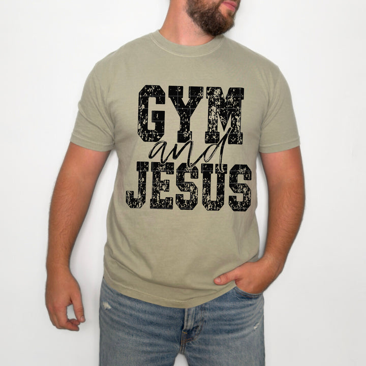 Gym & Jesus DTF Print