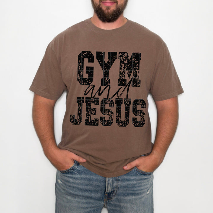 Gym & Jesus DTF Print