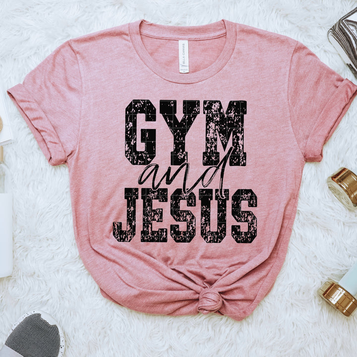 Gym & Jesus DTF Print