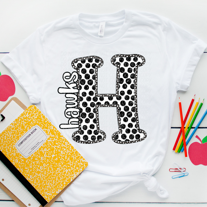 Polka Dot Mascots DTF Print