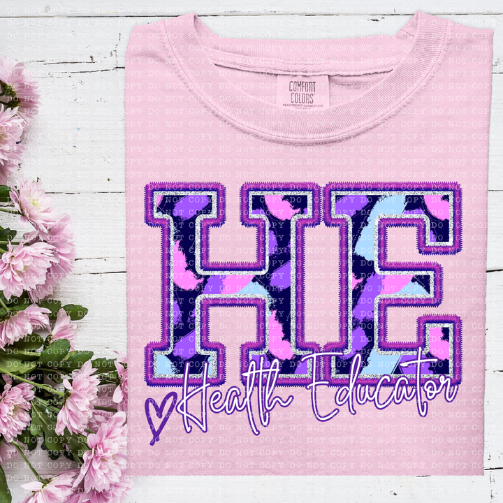 Perfectly Purple Occupations DTF Print