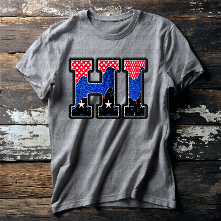 USA States DTF Print