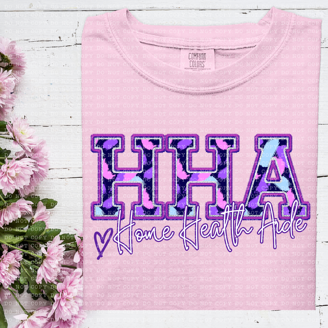 Perfectly Purple Occupations DTF Print