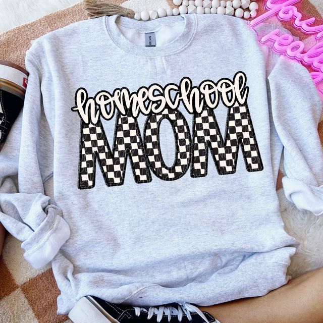 Checker Sports Mom DTF Print