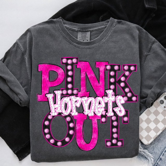 Pink Out Marquee DTF Print