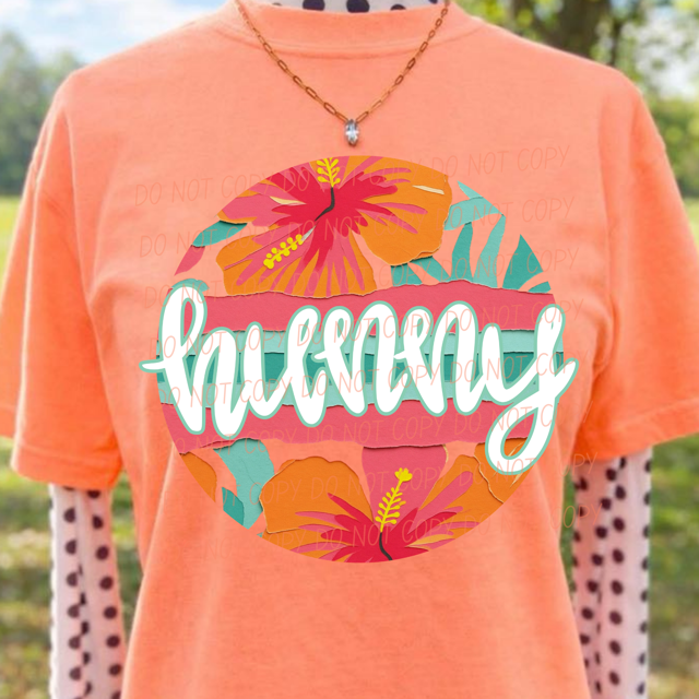Tropical Mother's Day Titles DTF Print