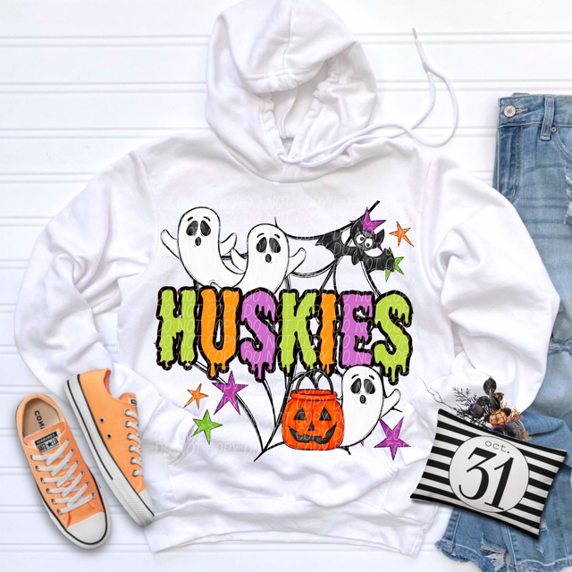 Halloween Mascots DTF Print