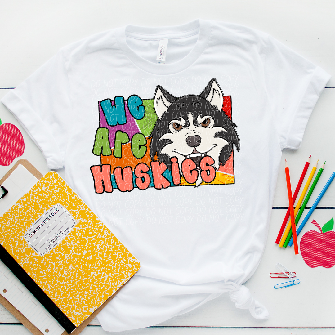 Retro We Are Mascots DTF Print