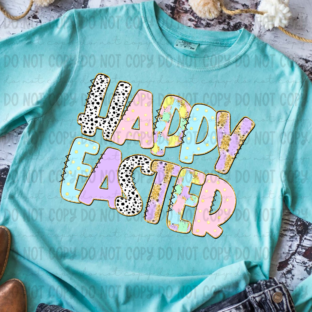 Happy Easter DTF Print