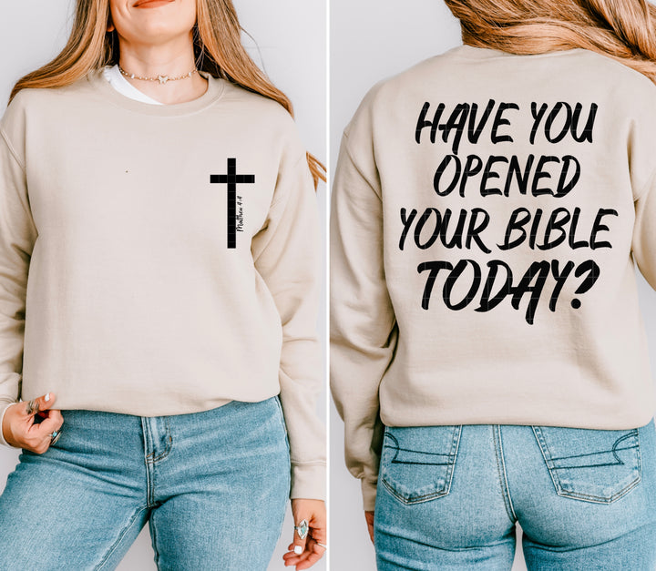 Have You Opened Your Bible Today DTF Print