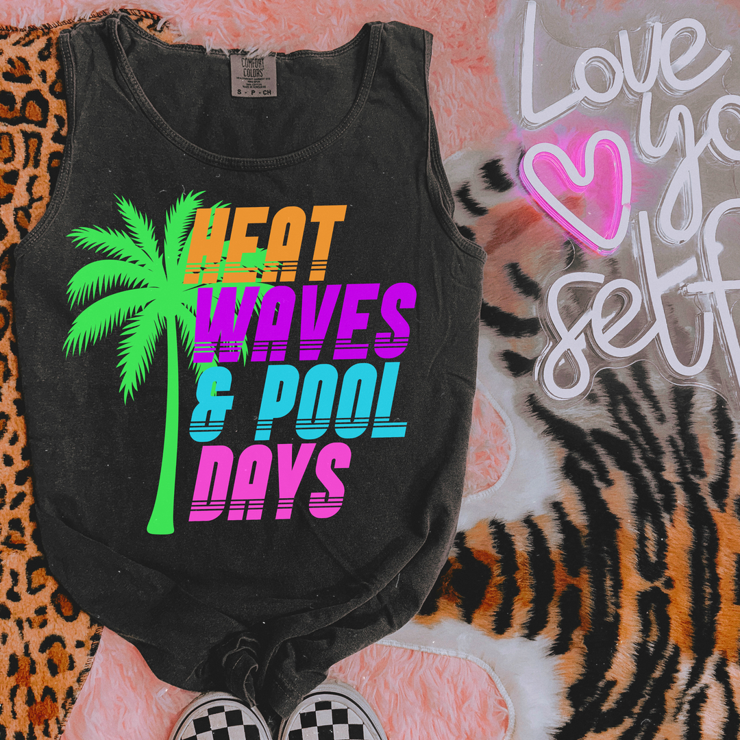 Heat Waves & Pool Days DTF Print