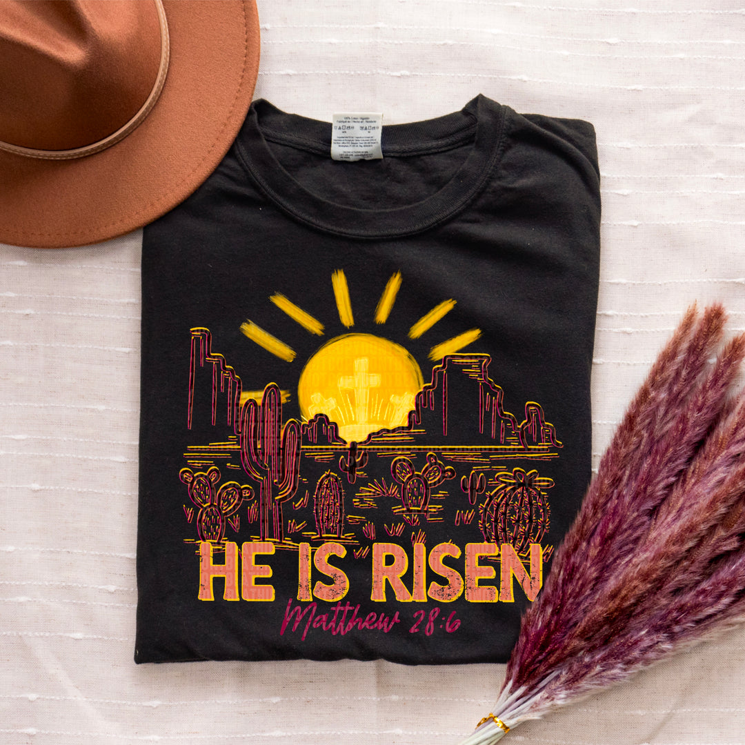 He Is Risen DTF Print
