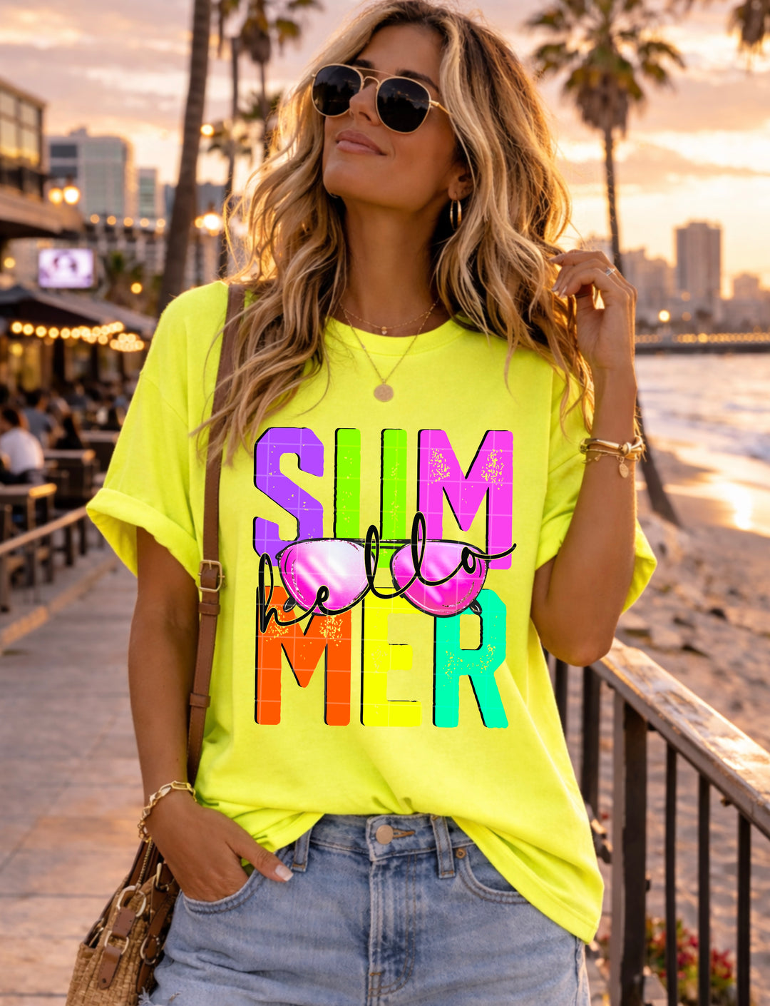 Hello Summer DTF Print