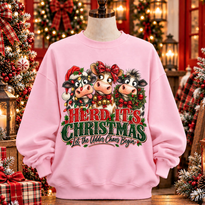 Herd It’s Winter DTF Print