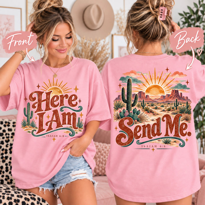 Here I Am Send Me DTF Print