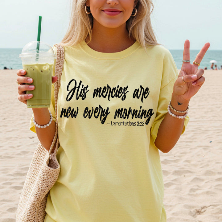 His Mercies DTF Print