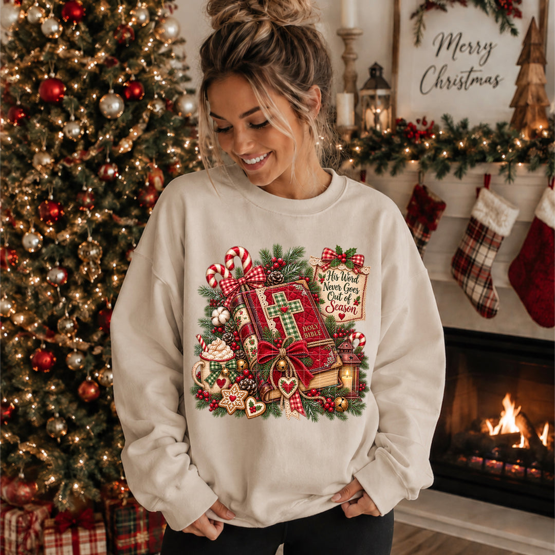 His Word Never Goes Out Of Season DTF Print