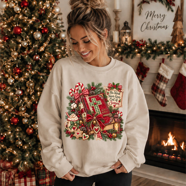 His Word Never Goes Out Of Season DTF Print