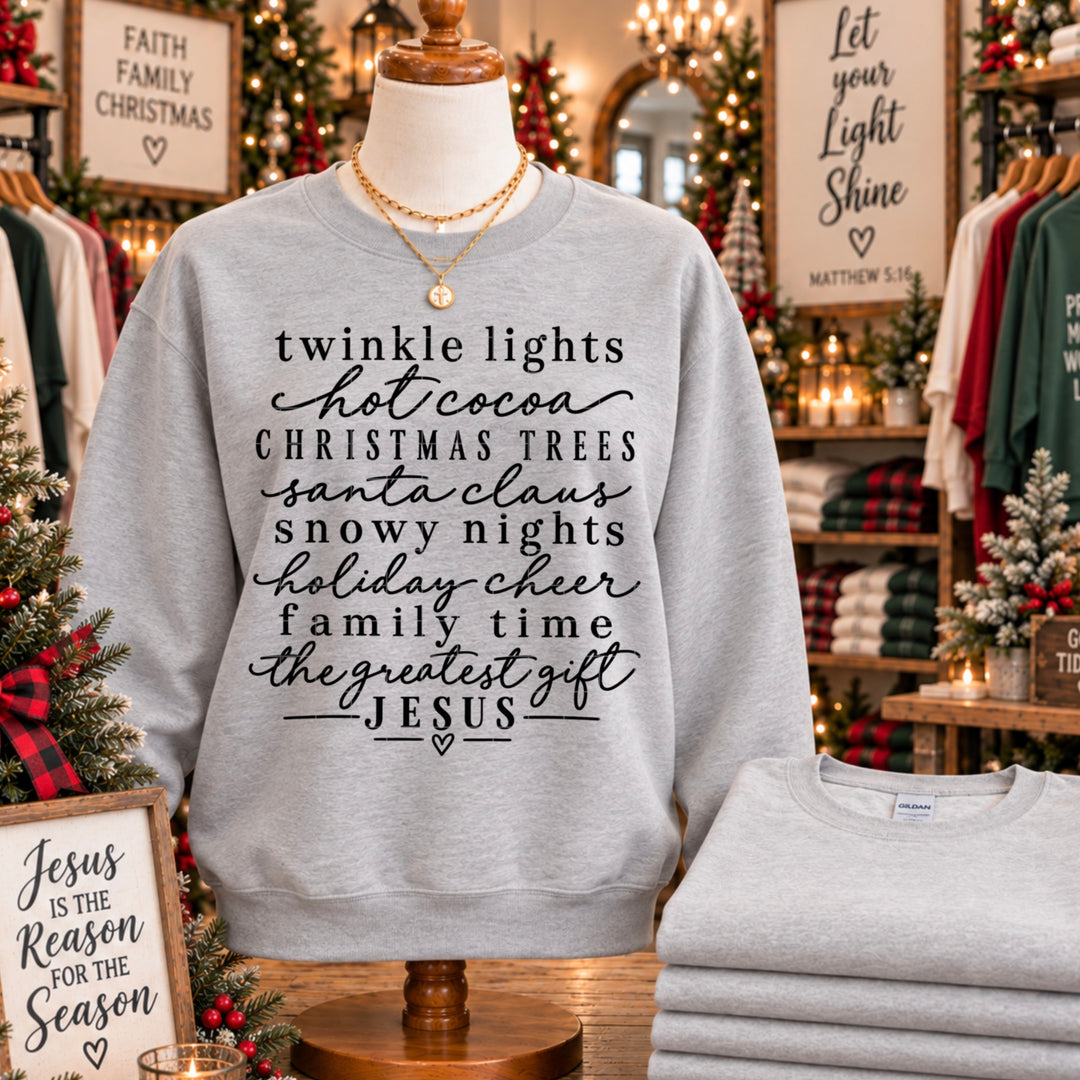Holiday Phrase DTF Print