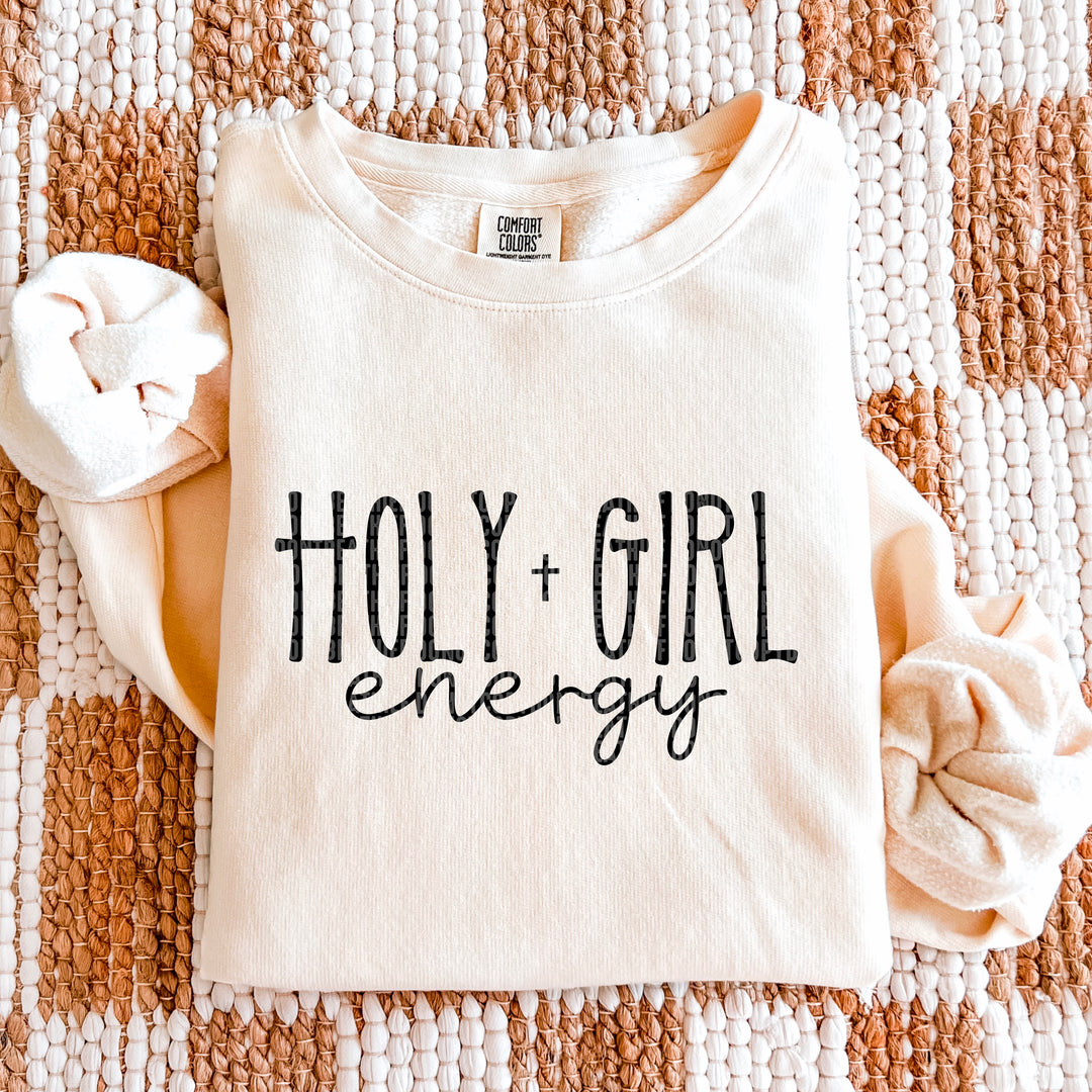 Holy Girl Energy DTF Print