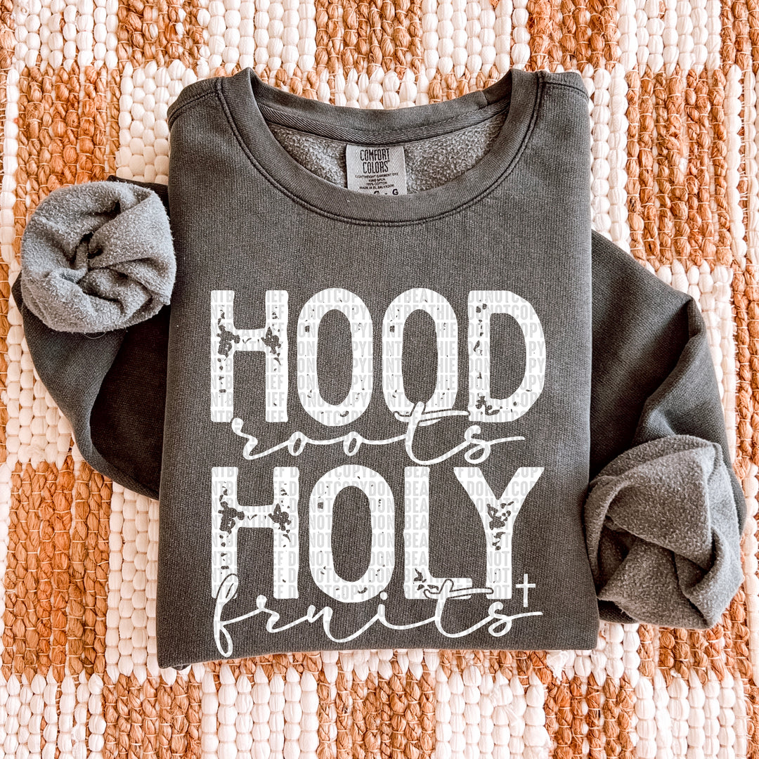 Hood Roots Holy Fruits DTF Print