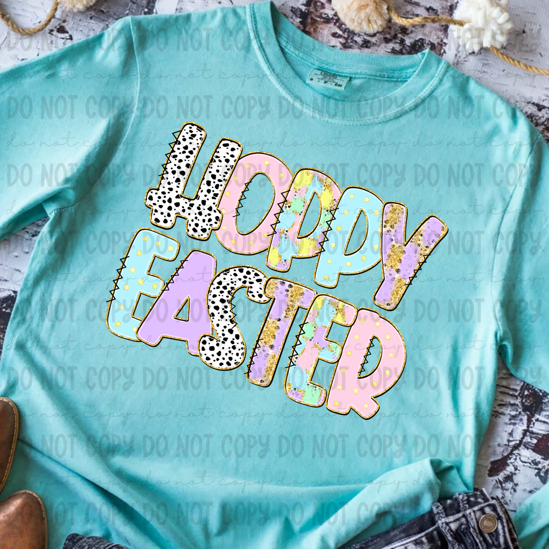 Hoppy Easter DTF Print