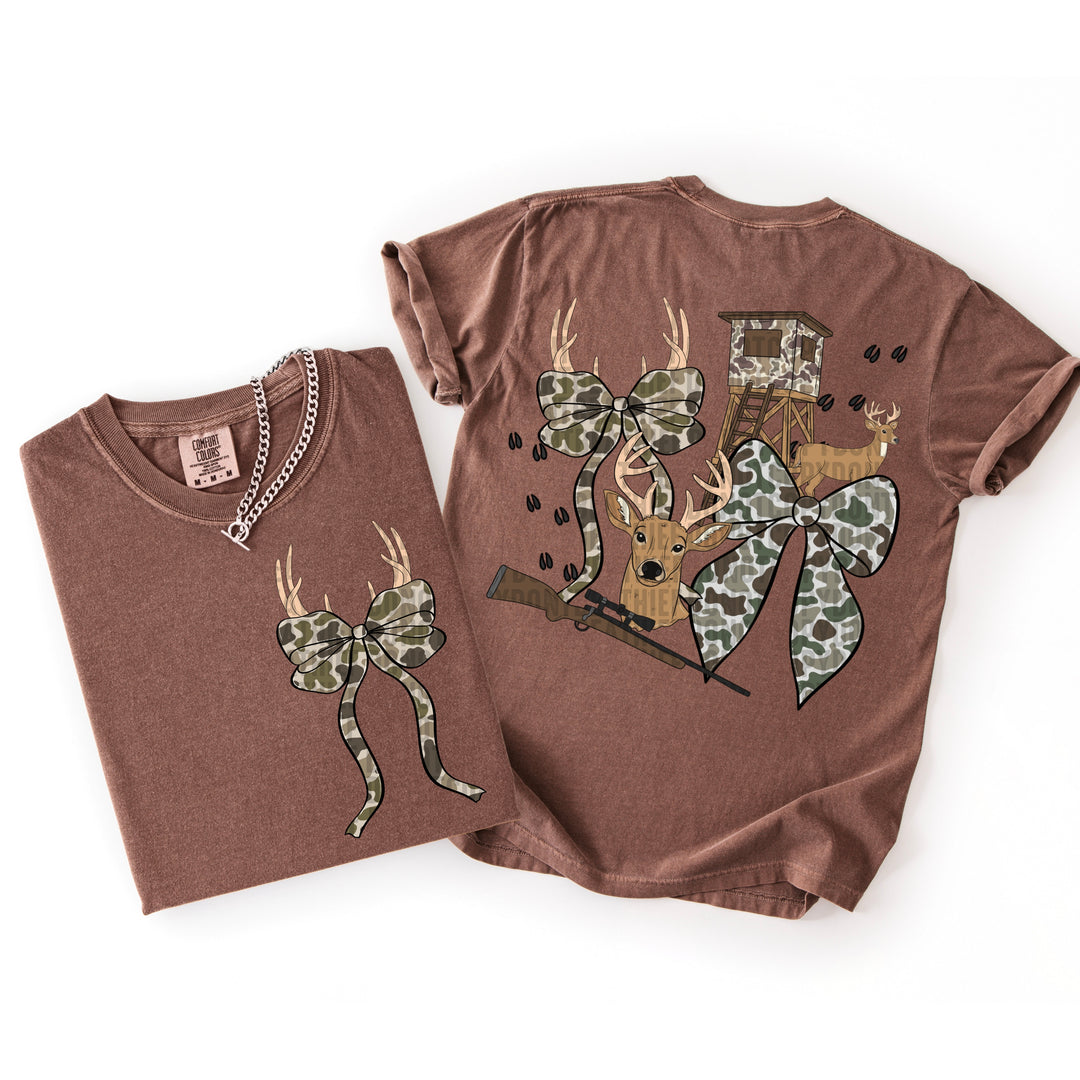 Hunting Girly Rifle FRONT DTF Print