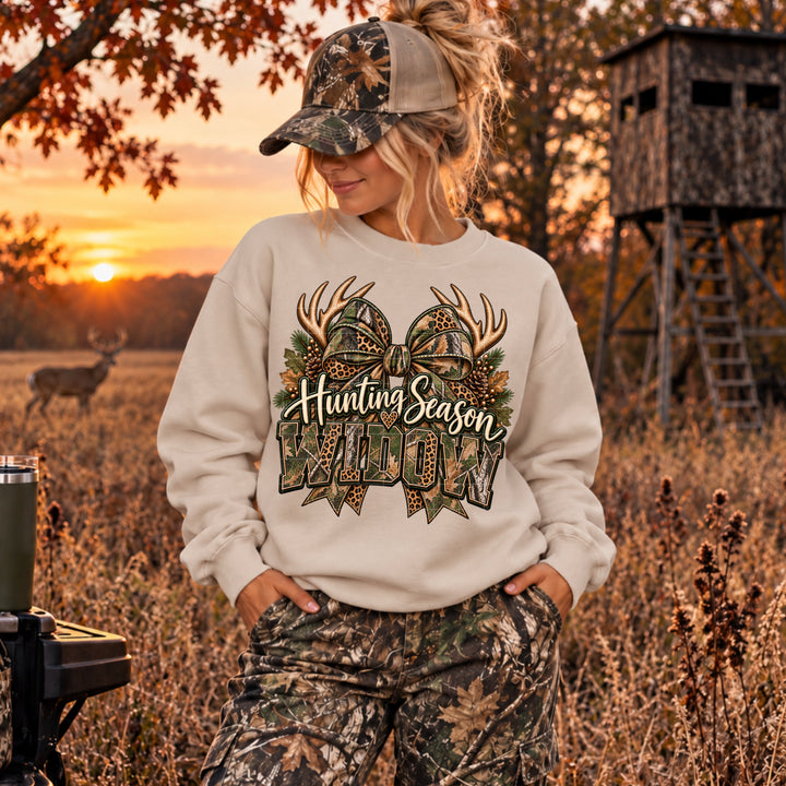 Hunting Season Widow DTF Print