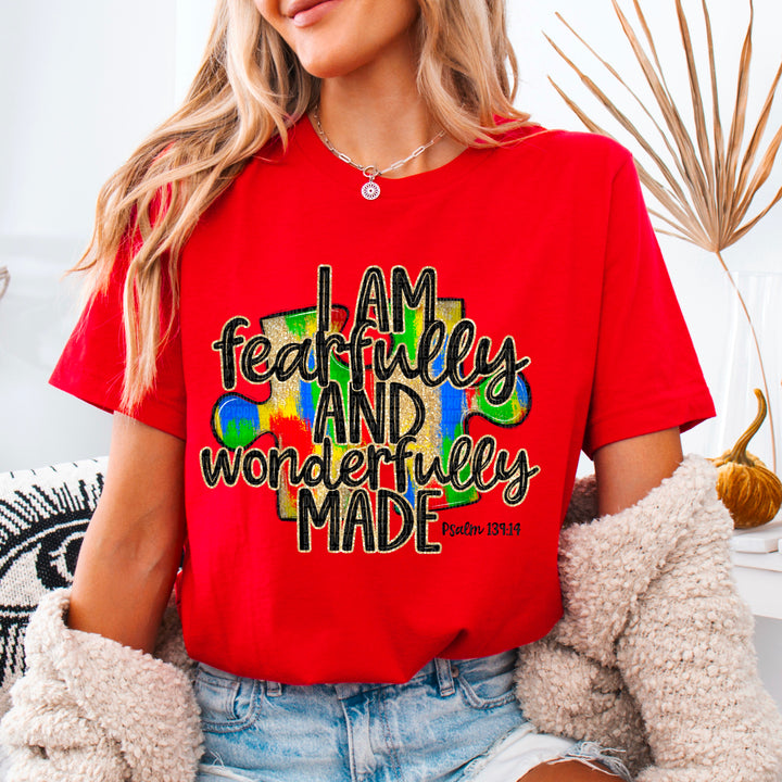 I Am Fearfully And Wonderfully Made DTF Print