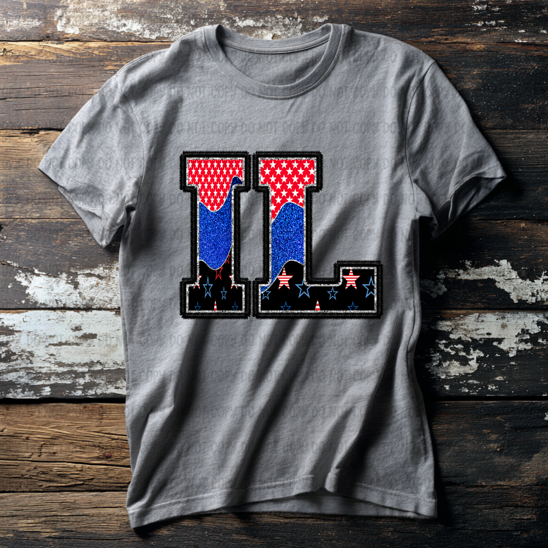 USA States DTF Print