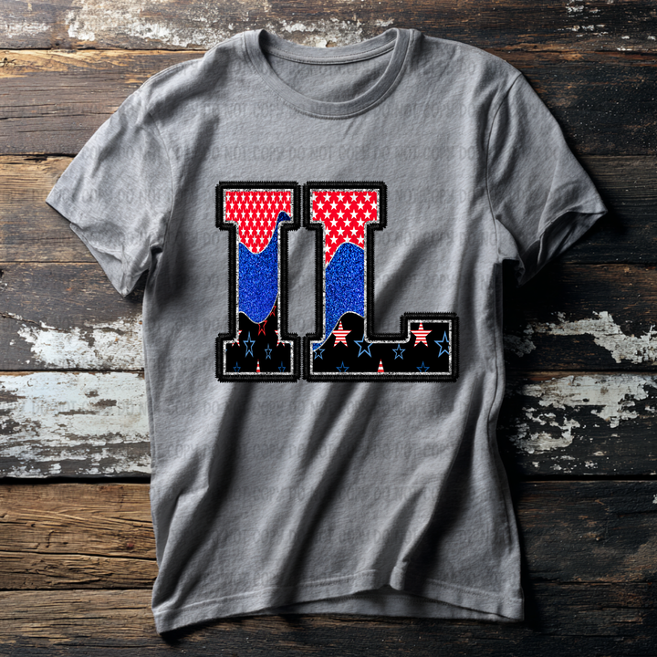 USA States DTF Print