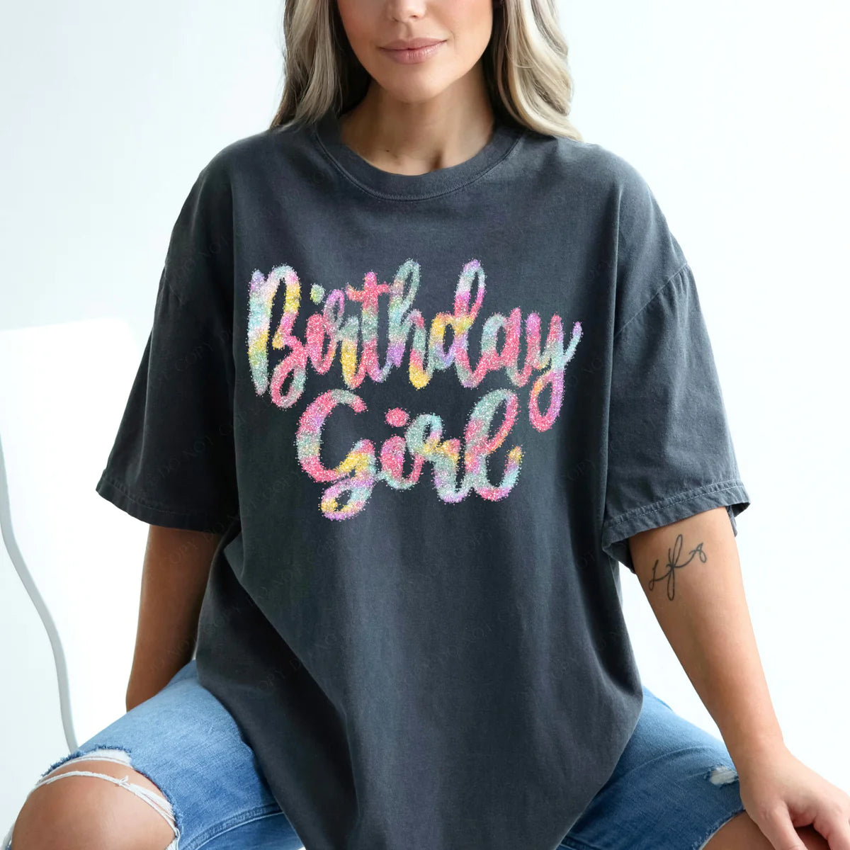 Birthday Girl DTF Print