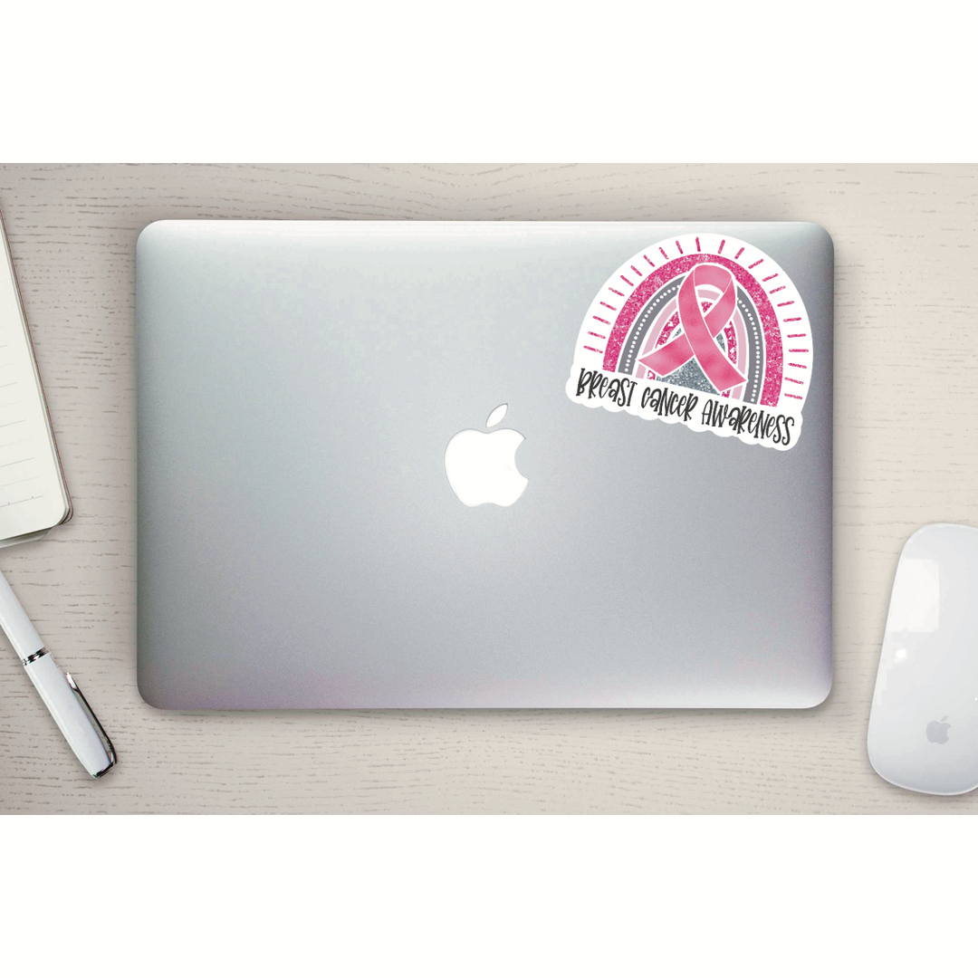 Breast Cancer Awareness Die Cut Stickers