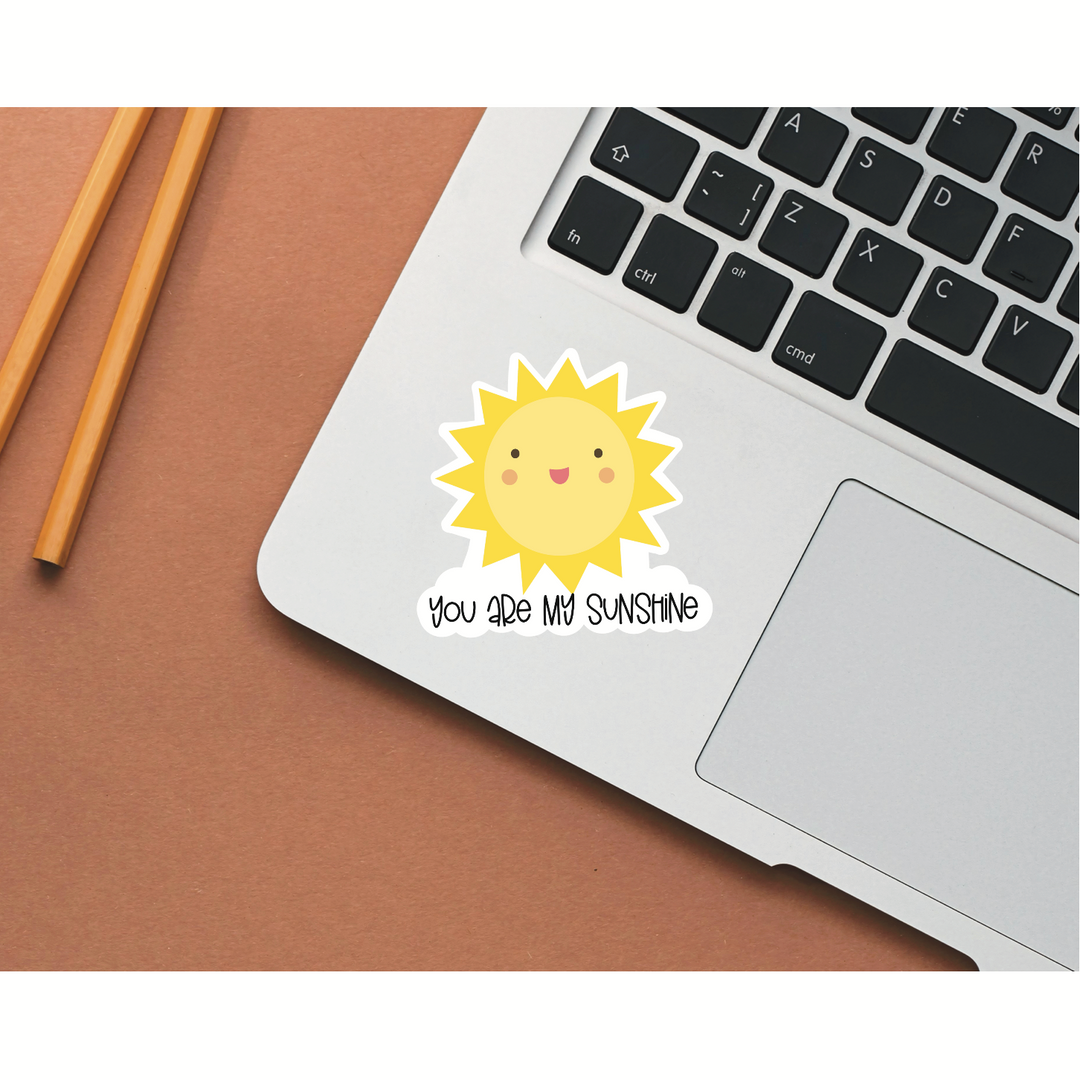 You Are My Sunshine Die Cut Stickers