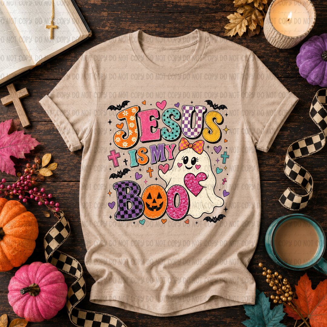 Jesus Is My Boo DTF Print