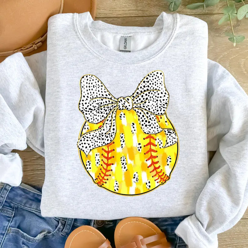 Coquette Softball DTF Print