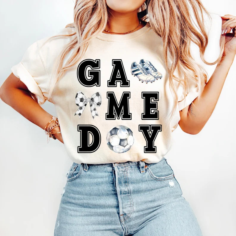 Game Day Soccer DTF Print