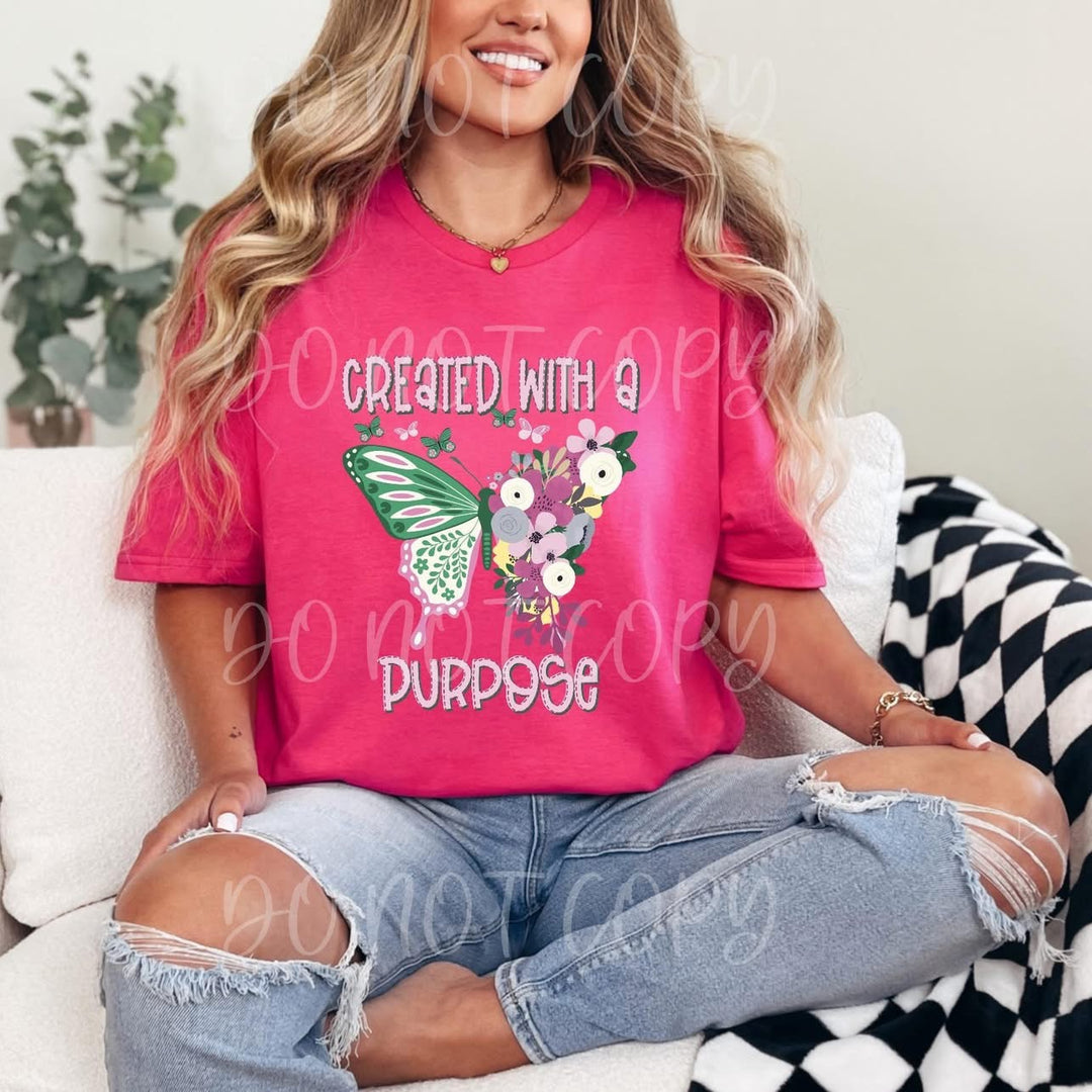 Created With A Purpose DTF Print
