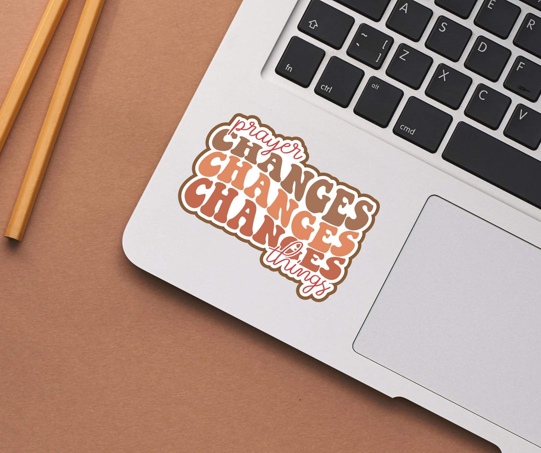 Prayer Changes Things Packaging Sticker Sheet