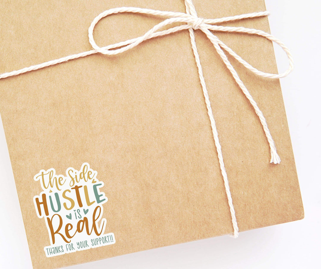 The Hustle is Real Packaging Sticker Sheet